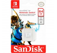 Micro SDXC 64GB Sandisk (Classe 10) Nintendo